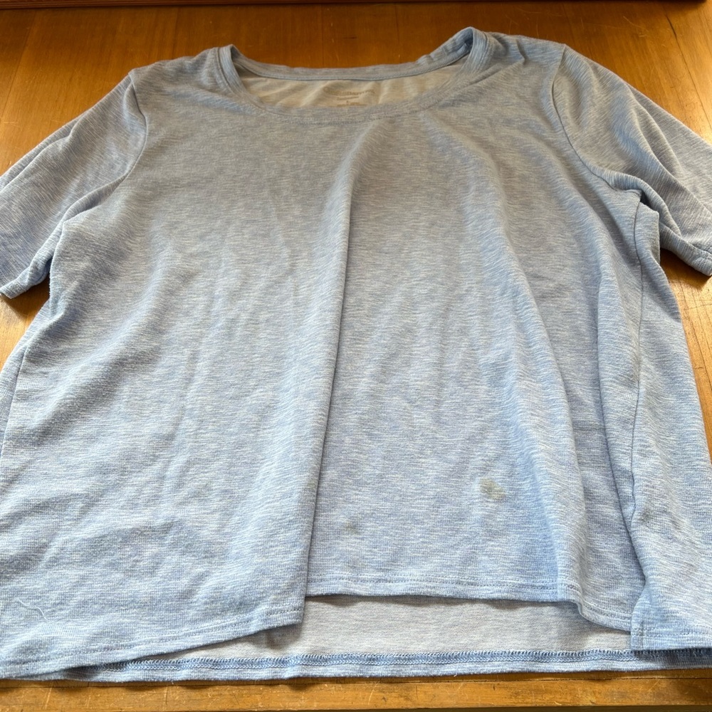 Croft & Barrow Soft Gray T-Shirt